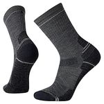 SmartWool Hike Light Cushion Crew Socks, Medium Gray, Medium