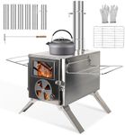 Mini Tent Stove Wood Burning Stove,