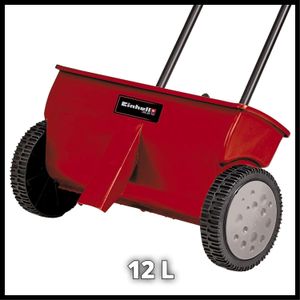 Einhell Lawn and Garden Spreader 12L – Adjustable 45cm Seed & Fertiliser