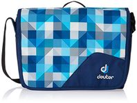 Deuter Polyester 10 ltrs Blue Arrowcheck Messenger Bags (4046051047829)