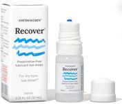 CorneaCare Recover: Preservative Free Artificial Tears | Hydrating Eye Drops for Dry Eye Relief & Redness | Multi-dose Bottle (10 mL)
