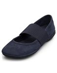 Camper Womens Casual Ballet Flat, Navy,8