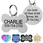 GoTags Stainless Steel Pet ID Tags,