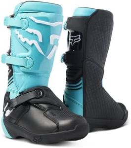 FOX RACING Comp Boot, Stivali da Motocicletta Unisex-Adulto, Verde, 42 EU