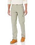 Carhartt Men's Rugged Flex Relaxed Fit Ripstop Cargo Work Pant, Greige, 30W x 32L