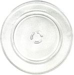 HQRP 15 3/4" Glass Turntable Tray C