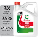 Castrol GTX 15W-40 A3/B3 Engine Oil 4L