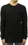 Pro Club Men's Heavyweight Cotton Long Sleeve Thermal Top 3X-Large Black