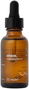 Maude Shave - Moisturizing Shave Oil for Hair Removal & Body Care - For Sensitive Areas, Legs, Underarms & Face - Made with Almond & Jojoba Oil + Light Cedarwood Scent (1 oz)
