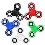SCIONE Fidget Spinners Toys 5 Pack,Sensory Hand Fidget Pack Bulk,Anxiety Toys Stress Relief Reducer,Party Favors for Kids/Adults Easter Busket Stuffers,Kids Classroom Prizes