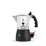 Bialetti Brikka Aluminium Stovetop Coffee Maker 4 Cup (180ml): Italian Made (New Brikka 2020) ; Moka Pot, The only Coffee Maker Capable of producing The Cream of The Espresso 4 Cups