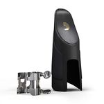 Rico H-Ligature & Cap, Bb Clarinet, Silver-plated