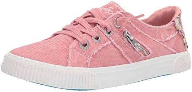 Blowfish Malibu Women's Fruit Canvas Sneaker, Dusty Pink, 7.5 US