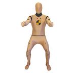 Crash Test Dummy Morphsuit Fancy Dress Costume - size XXLarge - 6”2-6”9 (186cm-206cm)