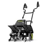 Sun Joe Electric Garden Tiller Cultivator, Steel Tines, 15 Amp, 15.7", TJ605E