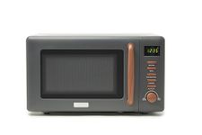 Dorchester Grey Microwave Oven – 800w, 5 Power Levels, Express, Auto Cook, Defrost Functions - Compact Microwave with 27cm Turntable - Child Safety Lock - Easy To Use - Easy To Clean Painted Interior