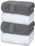 Luxury White Bath Towels Large - 10