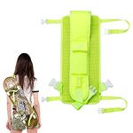 LISEFURE Skateboard Shoulder Carrier Skateboard Carry Strap Skateboard Carry Bag Backpack Skateboard Carry Shoulder with Adjustable Straps (Fluorescent Yellow)