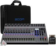 Zoom LiveTrak L-20-20-Input Digital Mixer & Multitrack Recorder + Zoom CBL-20 Carrying Bag + ZOOM BTA-1 Bluetooth Adaptor