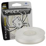 SPIDERWIRE Stealth Superline Fishing Line, Translucent, 6/1 Pound Test-125 Yard