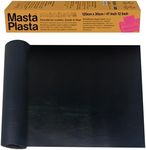 MastaPlasta Original Self-Adhesive Leather Repair Patch - Black 120 x 30cm (47 x 12in). The Instant Upholstery-Quality Leather Repair Kit for Sofas, Car Seats, Bags, Vinyl & DIY
