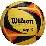 Wilson OPTx Avp Vb Replica Volleyball, Yellow, Official Size