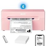 Nelko Bluetooth Thermal Shipping Label Printer, Wireless 4x6 Shipping Label Printer for Shipping Packages, Support Android, iPhone and Windows, Widely Used for Amazon, Ebay, Shopify, Etsy, USPS