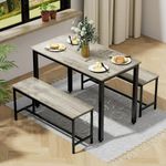 SumKea 3-Piece 4 Bar 2 Dining Bench