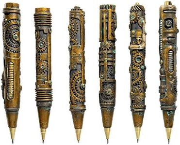 Design Toscano Industrial Steampunk Sculptural Ink Transport Pens