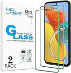 KATIN [2-Pack] Tempered Glass Designed for Samsung Galaxy A54 5G Screen Protector, Anti Scratch, Bubble Free, Case Friendly