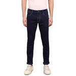 Wrangler Men's Slim Mid Rise Jeans (WMJN007263_Ocean Blue_32)