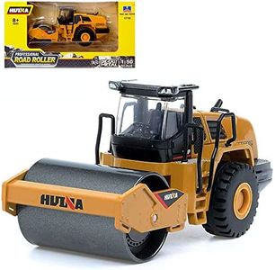 (Road Roller) - Geminismart Famous In-Home Learning Brand Scale Diecast Articulated Dump Truck Engineering Vehicle Construction Alloy Models Toys for Kids and Decoration for House (Road Roller)