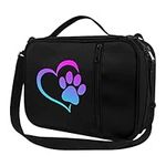 HELLHERO Dog Paw Print Bible Cover 