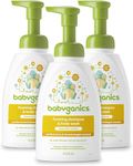 Babyganics Baby Shampoo Plus Body Wash, Chamomile Verbena, 16-Ounce Pump Bottle (Pack of 3)