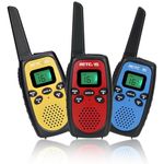 Retevis RT628(2.0) Walkie Talkies for kids, RT628S Walkie Talkies, Safe Mode, Adjustable Volume, VOX, 3-12 Years Old, Walkie Talkies 3 Pack, Games, Camping, Park (3 Pcs)