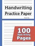 Handwriting Practice Paper: 100 Bla