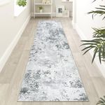 Homcomoda Rug Runners for Hallways Non Slip Boho Kitchen Runner Rugs Non Skid Washable Entryway Runner Rugs Indoor 2×8 Carpet Runners for Entryway Kitchen Bedroom Laundry Room