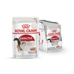 Royal Canin Instinctive, Adult Cat Food, 85 Grams, Pack of 12 Sachet, Wet Food, Supports Active Behavior, Urinary Tract Health & Renal Health, Instinctively Preferred