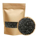 2.2 lb Black Lava Pebble Vase Filler Pebbles Stones Crafting Floral Arranging Home Décor Decorative Colored Crushed Stones Special Black Aquarium Gravel for Freshwater Aquariums