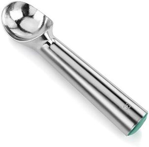 New Star Foodservice 35421 Commercial Grade Self Defrost Ice Cream Dipper Scoop, 2.5-Ounce, Size 16, Green