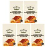 Wright's Baking Cheddar & Sun Dried Tomato Bread Mix 500g (Pack of 5)