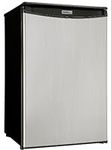 Danby Designer Mini Fridge, 4.4 CuFt. Stainless Look