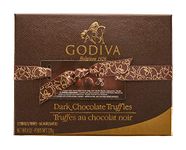 Godiva Chocolatier Dark Chocolate Truffles, 12 Count