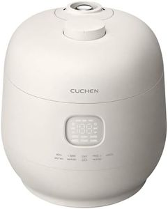 [CUCHEN] CRH-TWK1040WUS | Induction Heating Dual Pressure Rice Cooker 10 Cup (Uncooked) | Non-stick Coating | Stainless Cover | High/Non-Pressure | Easy Open Handle | Auto Steam Clean | Made in Korea