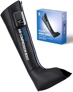 RENPHO Leg Massager with Smart Pressure Sensor, Cordless Air Compression Recovery Boot for Pain Relief, Foot & Calve & Thigh Massager, FSA HSA Eligible, Adapter Not Included, 1 Pack, Gifts for Dad Mom