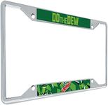 Desert Cactus Mountain Dew Metal License Plate Frame for Front or Back of Car Officially Licensed (Style 3)