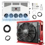 RV Air Conditioner, Split Type Truck Cab AC Unit for Semi Trucks, Bus, Caravan - Electric Mini Split Cooling System for Rapidly Cooling RVs, 12V