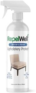 RepelWell Upholstery Protect Stain & Water Repellent Spray (12oz) Eco-Friendly, Pet-Safe Spray Keeps Your Fabric, Leather & Suede Upholstery Looking Like New