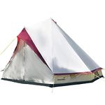 Skandika Tipii II 8 Person Tent Festival Party Tent Teepee Wigwam with 250 cm Height, 3000 mm Water Column & Zip-Up Walls