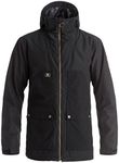 DC Men's Summit Snowboard Jacket, Black, Small